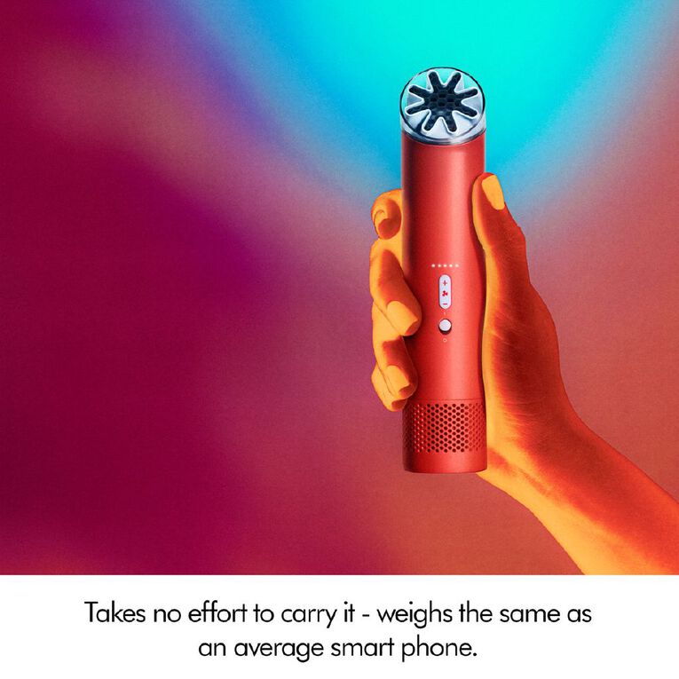 Dyson HushJet Mini Cool fan in Carnelian Sky, , hi-res