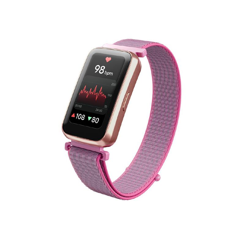 Ryze Elevate Gen-2 Smart Watch Pink + Hot Pink, , hi-res