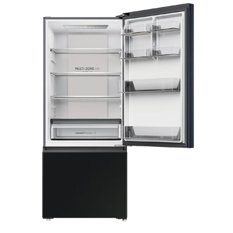 Haier 433L 500 Series Bottom Mount Refrigerator - Black, , hi-res