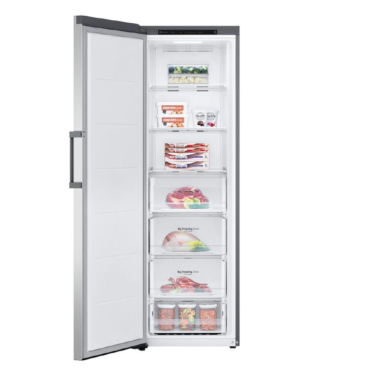 LG 324L Pigeon Pair Single Door Freezer - Stainless Steel Finish, , hi-res