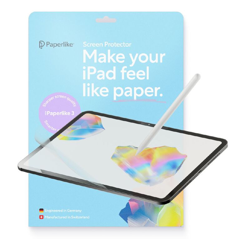Paperlike 3 Screen Protector for iPad Pro 13" (M5, 2025 & M4, 2024) and iPad Air (2025 & 2024) - 2 Pack, , hi-res