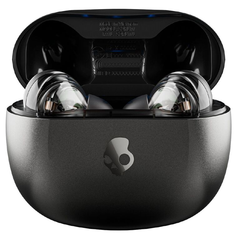 Skullcandy Rail ANC True Wireless Noise Cancelling Earbuds - True Black, , hi-res