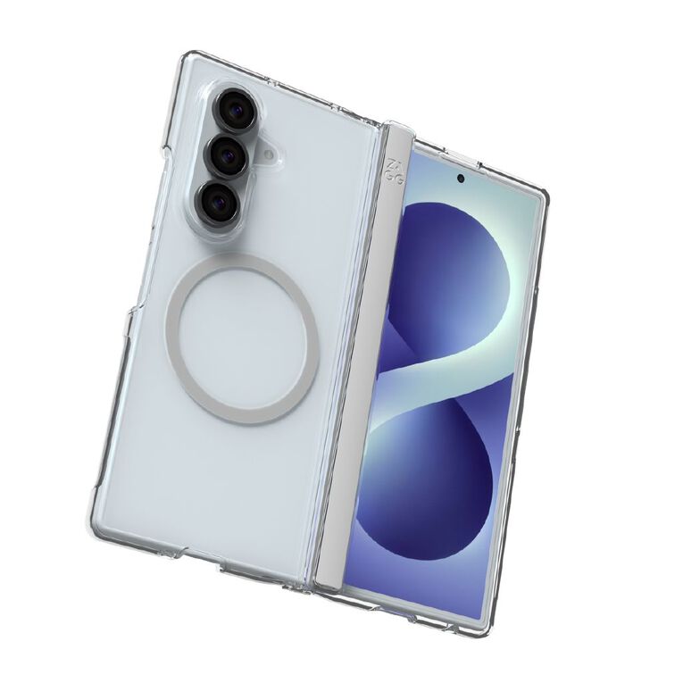 Zagg Crystal Palace Snap Case for Samsung Galaxy Z Fold8 Ultra - Clear, , hi-res