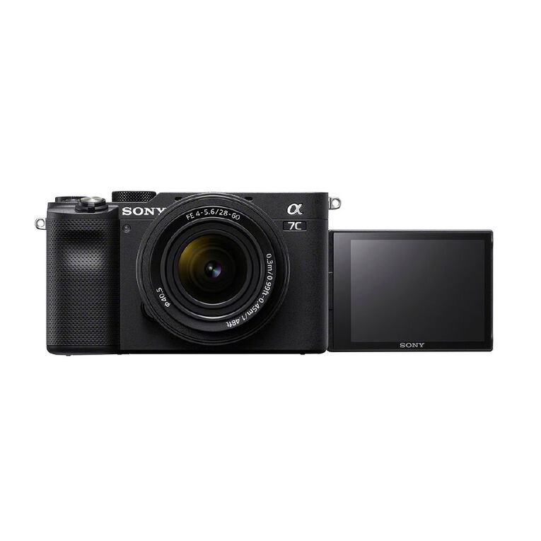 Sony A7C Mirrorless Camera with 28-60mm Lens - Black, , hi-res