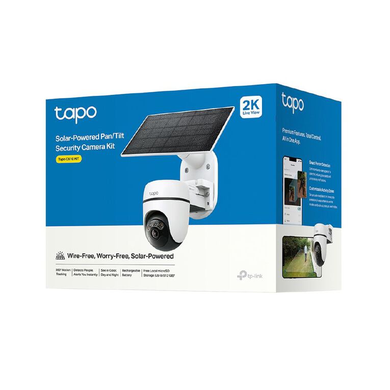 TP-Link Tapo C610 Kit Solar-Powered Pan/Tilt Security Camera Kit, , hi-res