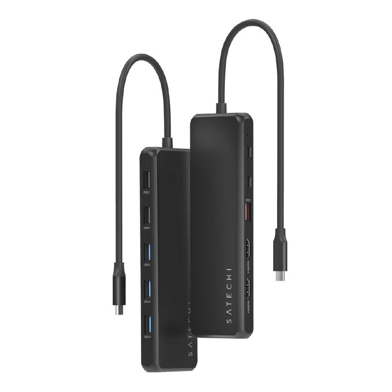 SATECHI 13-in-1 USB-C Triple Display Multiport Adapter - Black, , hi-res