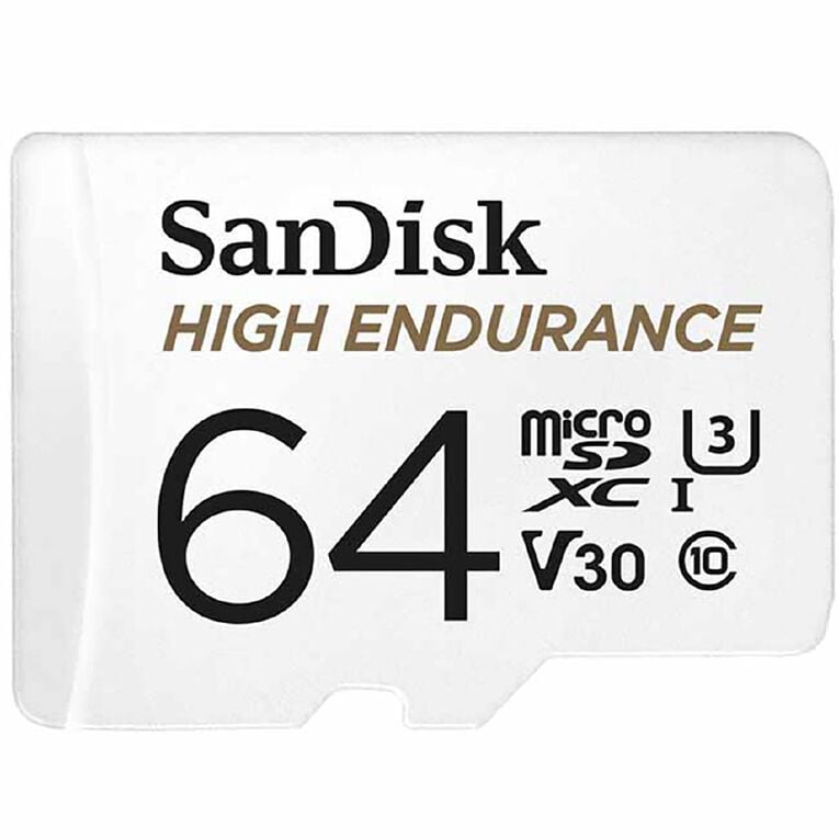 Sandisk High Endurance MicroSD Card - 64GB, , hi-res