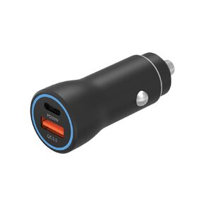 Laser 48W Dual USB-A & USB-C Car Charger