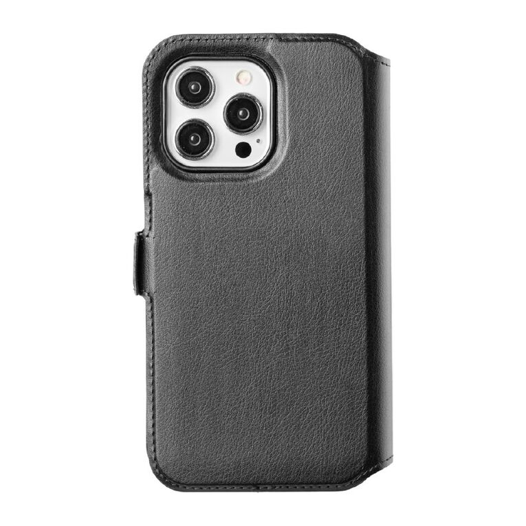 3SIXT Neo Wallet iPhone 15 Pro Max MagSafe Recycled Case - Black, , hi-res
