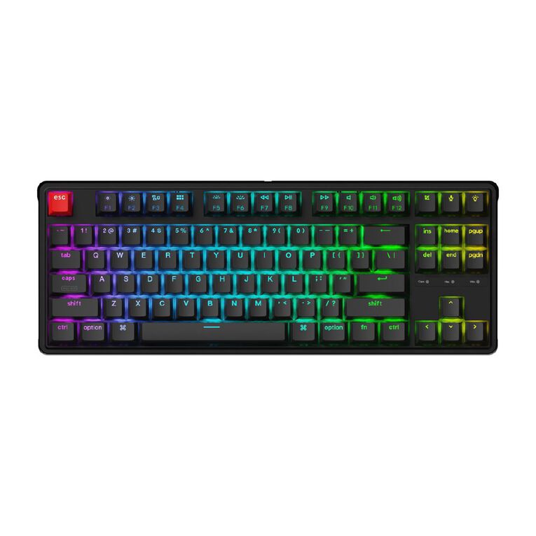 Keychron C3 Pro 8K QMK Wired Custom Mechanical Keyboard, RGB Backlight (Hot-Swappable) - Banana Super Switch, , hi-res