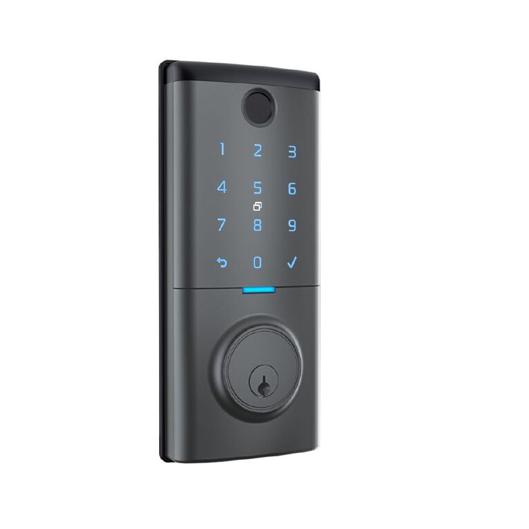 Schlage Ascent Smart Deadbolt Lock - Graphite, , hi-res