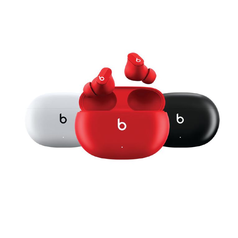 Beats Studio Buds - True Wireless Noise Cancelling Earphones - Beats Red, , hi-res