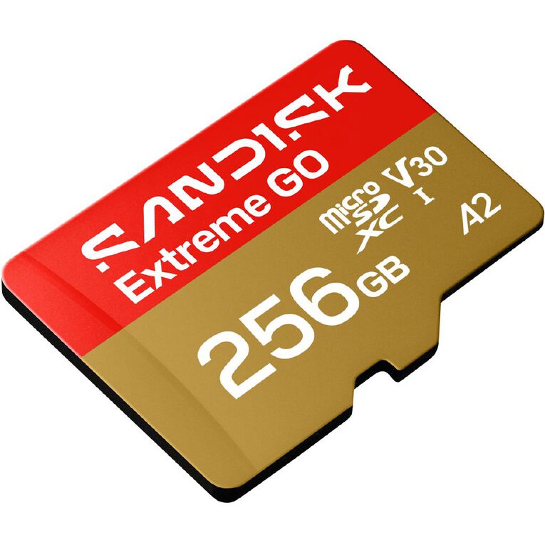 Sandisk Extreme Go UHS-I 256GB MicroSD 240MB/s(R) / 160MB/s(W), , hi-res