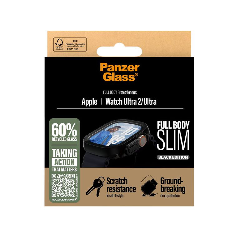 PanzerGlass Snappie SP- Apple Watch Ultra (2024) - Black, , hi-res