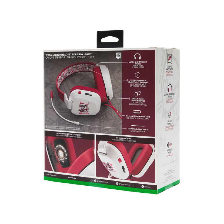 PowerA Wired Stereo Gaming Headset for Xbox Series X & S - Fortnite Drift, , hi-res