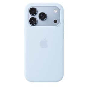 Apple iPhone&nbsp;18&nbsp;Pro Silicone Case with MagSafe - Crisp Blue