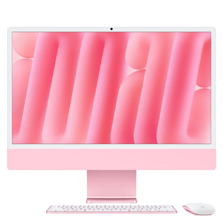 Apple iMac 24-inch With M6 Chip 16GB/256GB 12 Core CPU 12 Core GPU 4 Port - Pink, , hi-res