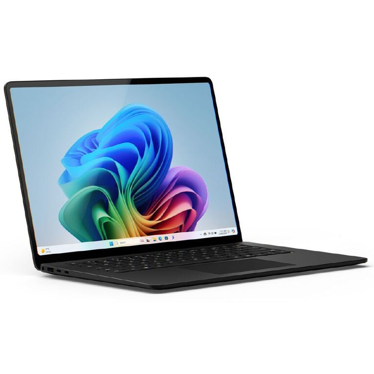Microsoft Surface Laptop 7th Edition Copilot+ PC 15in Snapdragon X Elite 16GB RAM 512GB SSD Windows 11 Notebook - Black, , hi-res