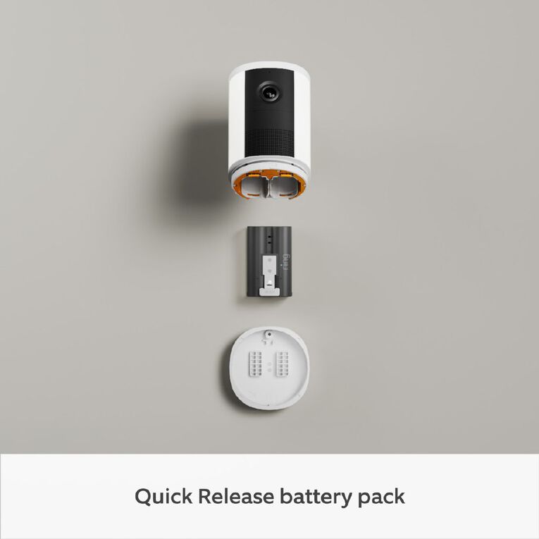 Ring Spotlight Camera 2K (2nd Gen) Battery - Black, , hi-res
