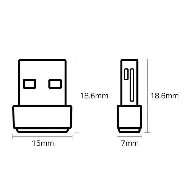 TP-Link Archer T600U | AC600 Nano Wireless USB Adapter, , hi-res