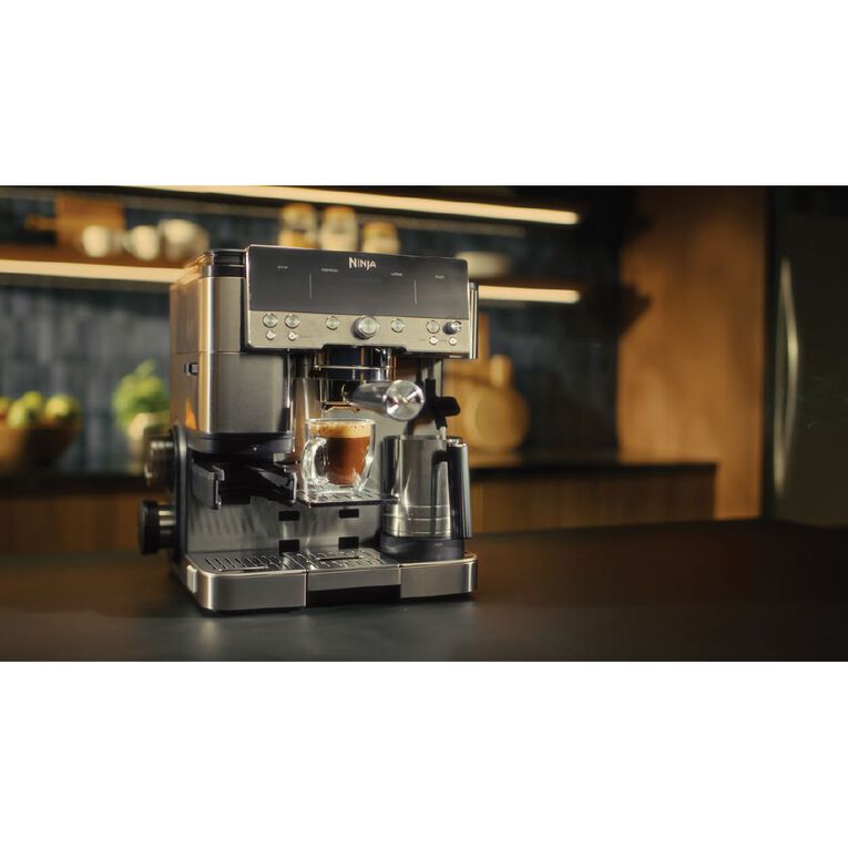 Ninja Luxe Cafe Premier Espresso Machine Stainless Steel, , hi-res