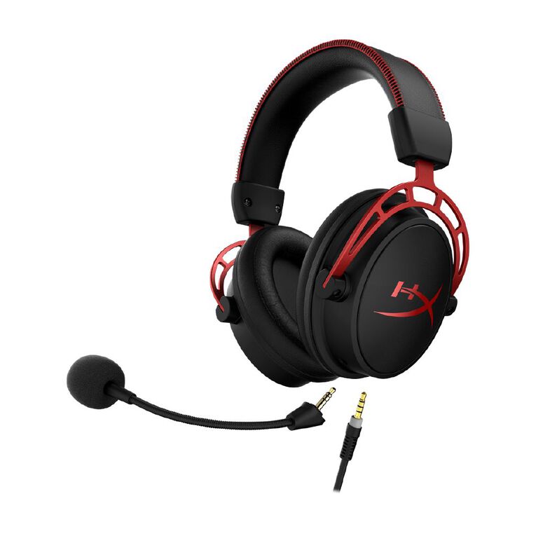 HyperX Cloud Alpha Wired Gaming Headset - Black/Red, , hi-res