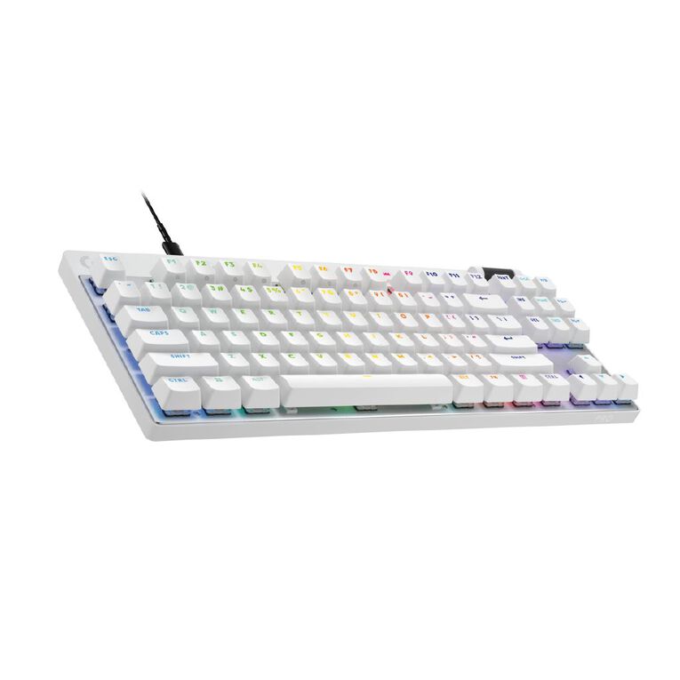 Logitech G PRO X TKL RAPID Analog Gaming Keyboard - White, , hi-res