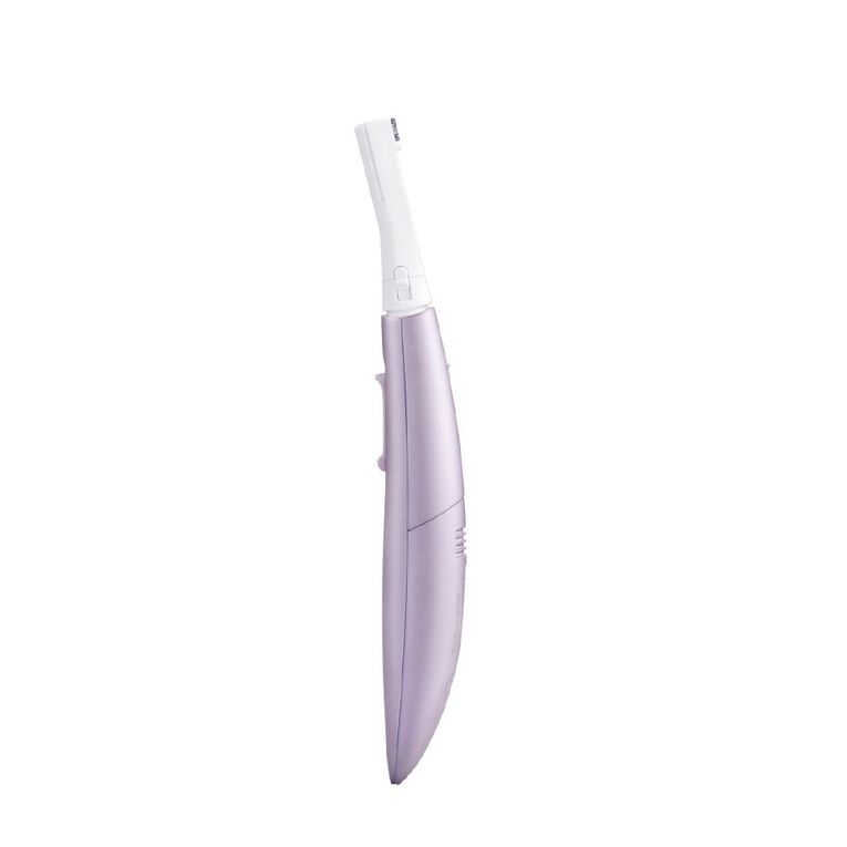 Panasonic Eyebrow and Facial Hair Trimmer - Lilac (Battery Operated), , hi-res