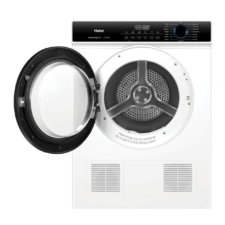 Haier 6kg 300 Series Sensor Vented Dryer, , hi-res