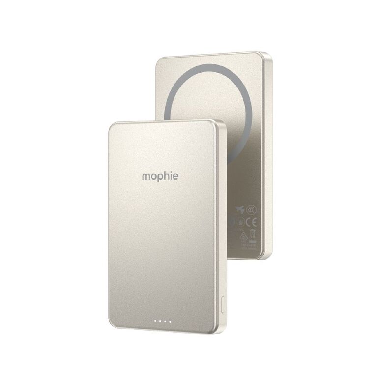 Mophie Snap+ Powerstation Mini 5K Mag - White Titanium, , hi-res