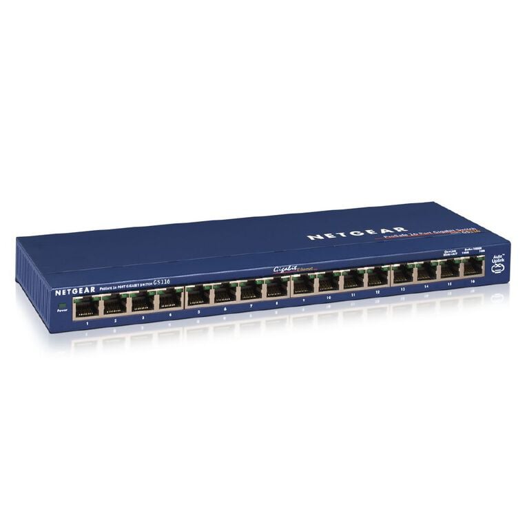 Netgear GS116 Prosafe 16-Port Gigabit Switch, , hi-res