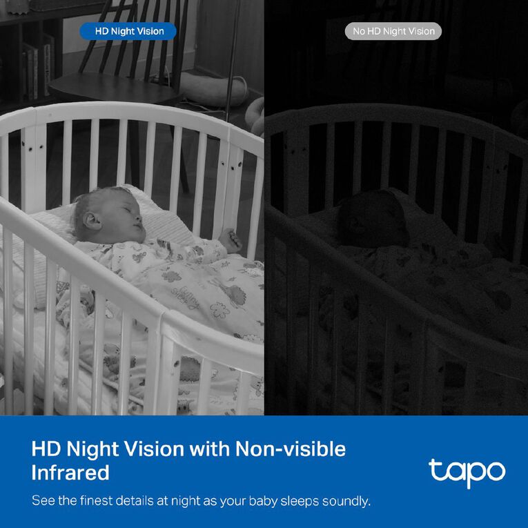 TP-Link Tapo C840 Pan & Tilt AI Smart Baby Monitor, , hi-res