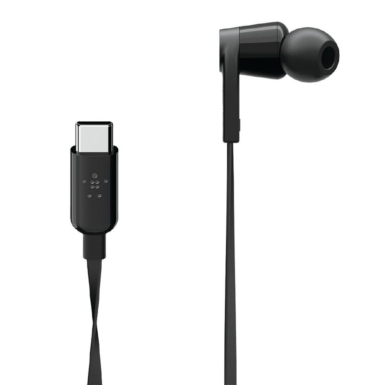 Belkin ROCKSTAR Headphones with USB-C Connector - Black, , hi-res