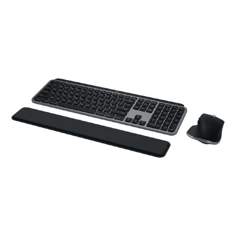 Logitech MX Keys S for Mac Performance Combo - MX Master 3s, Mx Keys S, Palm Rest - Space Grey, , hi-res