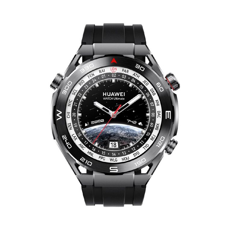 Huawei Watch Ultimate Black Strap, , hi-res