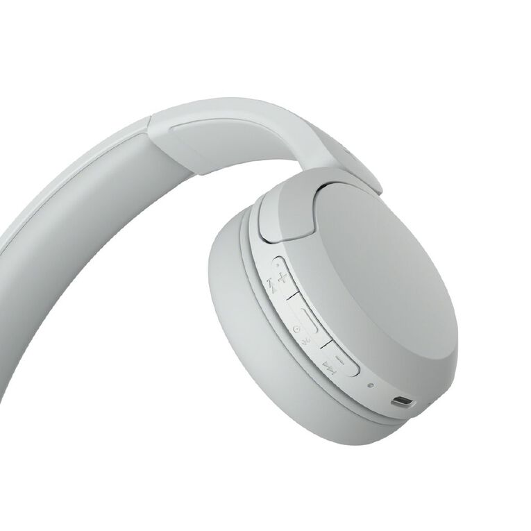 Sony WH-CH520 Wireless On-Ear Headphones - White, , hi-res