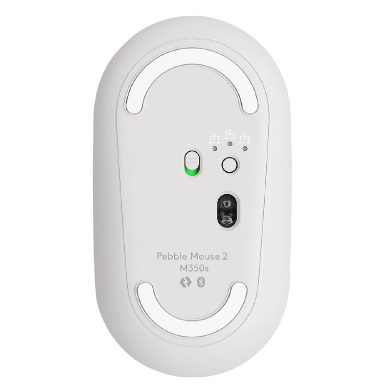 Logitech Pebble Mouse 2 M350s - Tonal White, , hi-res