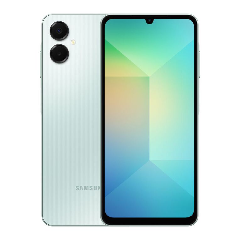 Samsung Galaxy A06 5G with Spark & Skinny Sim Bundle - Light Green, , hi-res