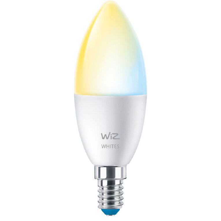 WiZ Tunable White E14 C37 Candle WiFi and BT Bulb, , hi-res
