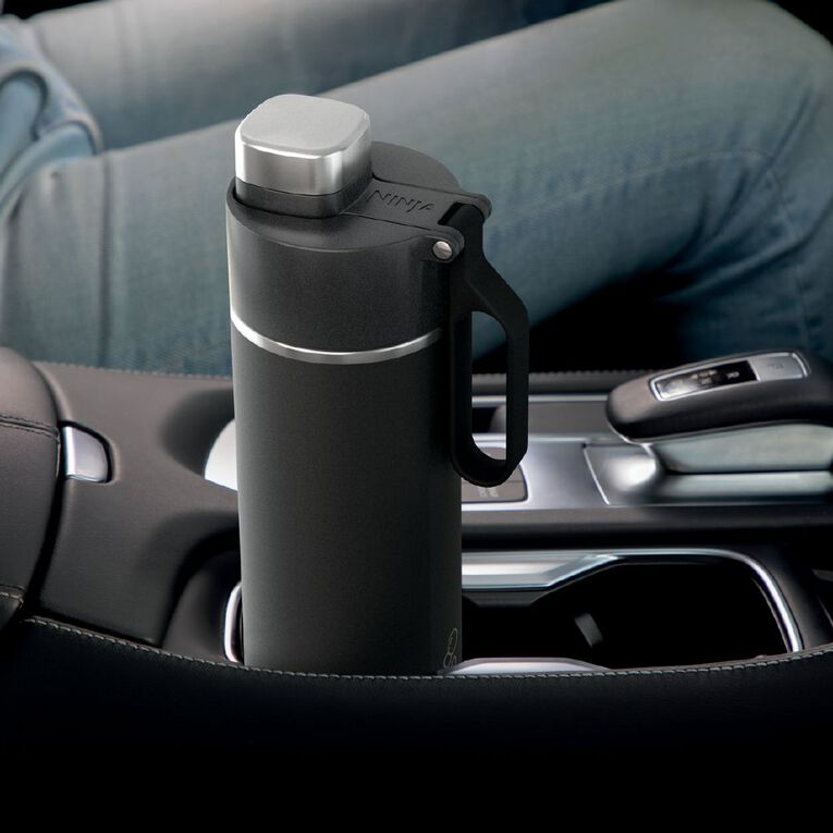 Ninja Thirsti 700ml Travel Bottle - Onyx Black, , hi-res