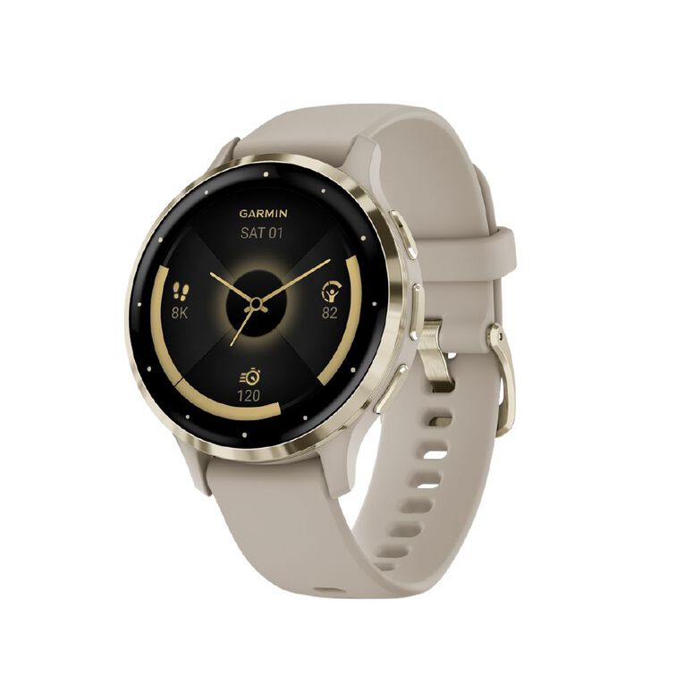 Garmin Venu 3S French Gray / Soft Gold, , hi-res