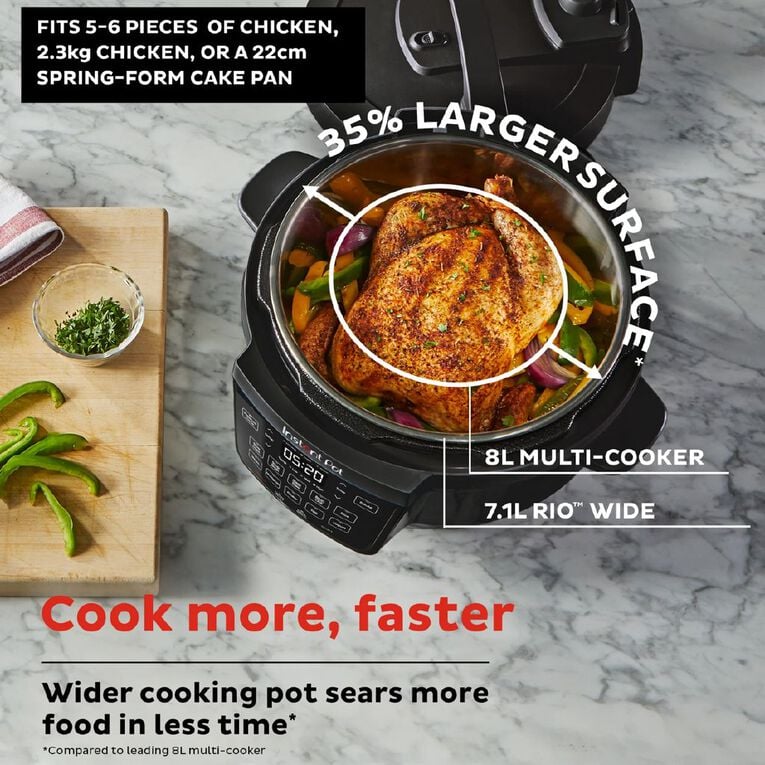 Instant Pot 7.1L Rio Wide Multi Cooker, , hi-res