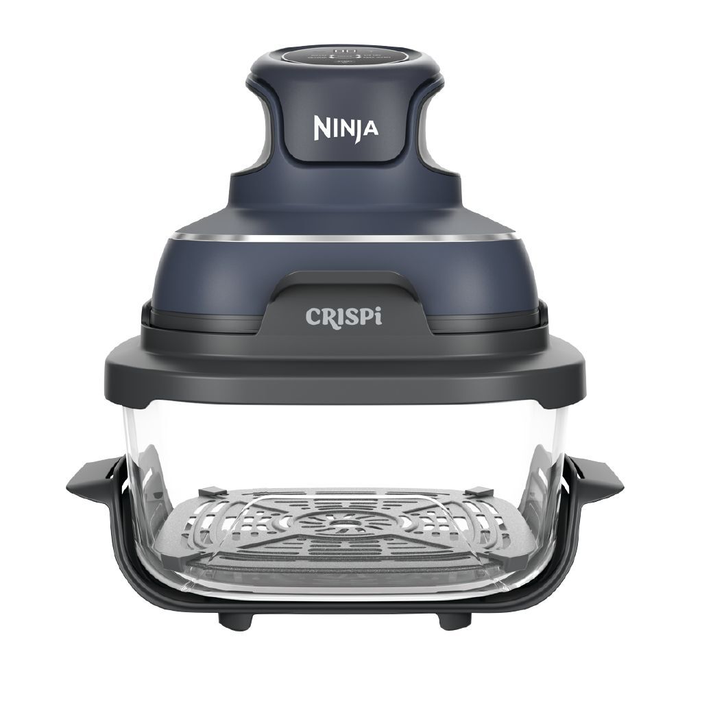 Ninja Crispi 4-in-1 Portable Glass Air Fryer - Cyberspace - Noel