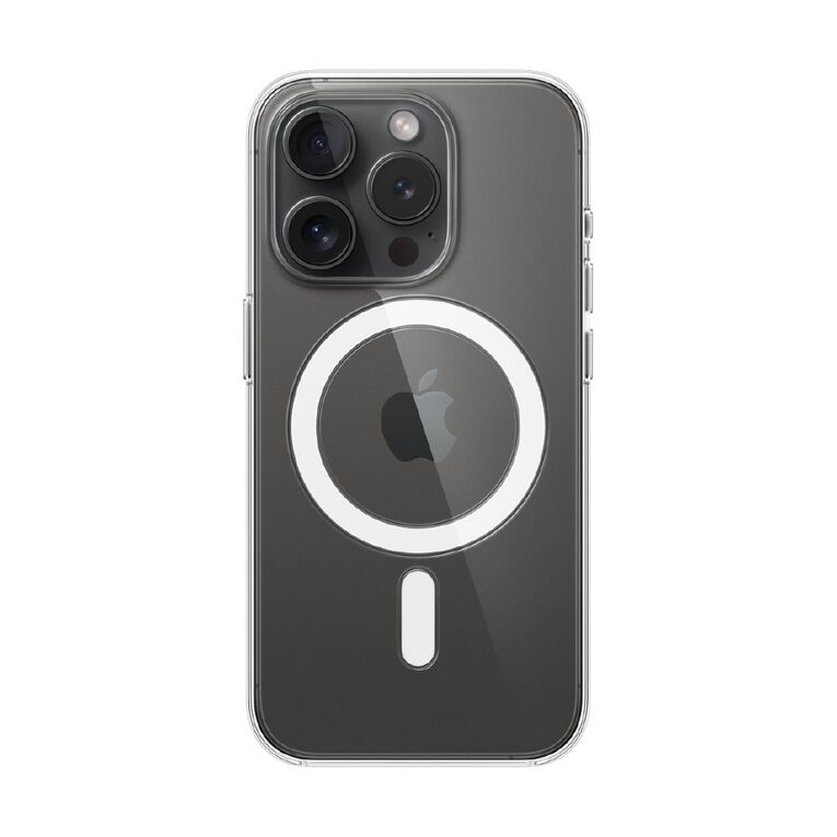 Apple iPhone 15 Pro Clear Case with MagSafe, , hi-res