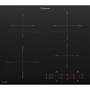 Westinghouse 60cm 4 Zone Induction Cooktop - Black Glass