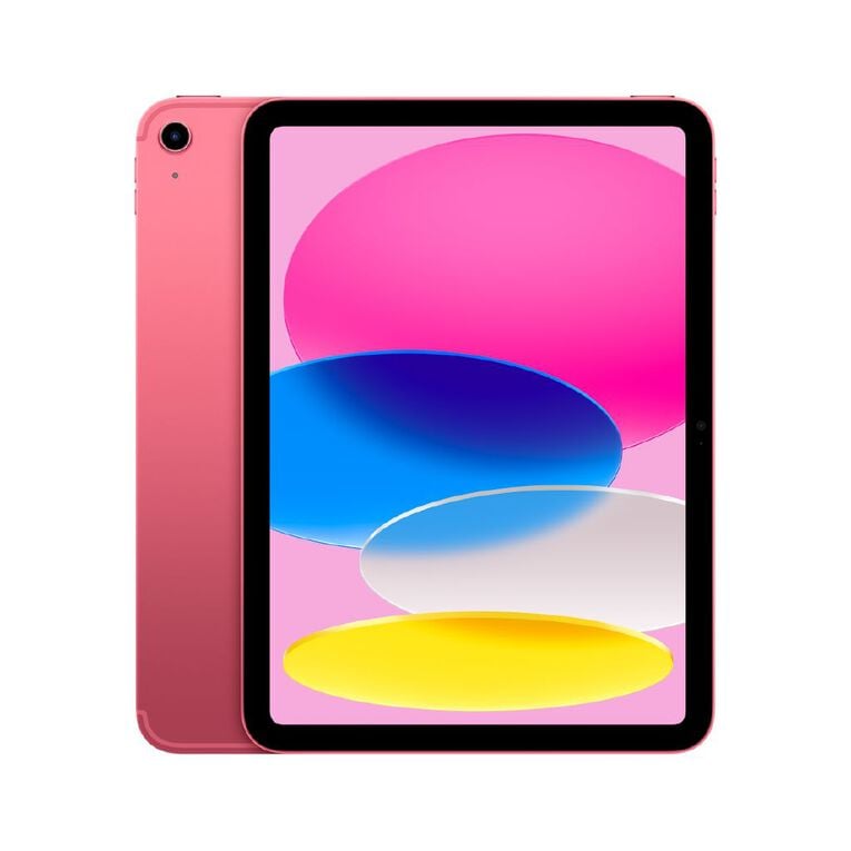 Apple iPad 11 Inch with A16 Chip 256GB Wi-Fi + Cellular - Pink, , hi-res