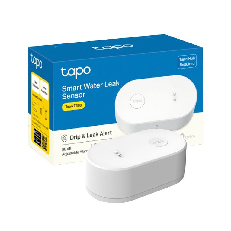 TP-Link Tapo T300 Smart Water Leak Sensor, , hi-res