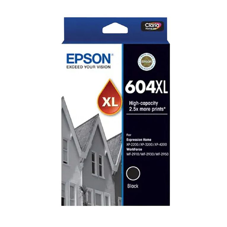 Epson 604 XL Black Ink, , hi-res