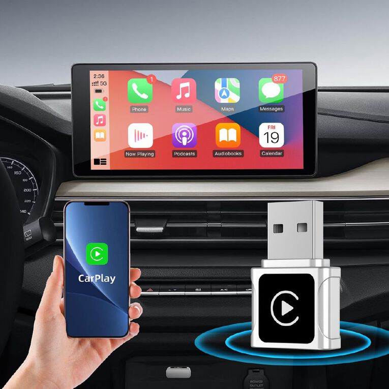 Laser Wireless CarPlay Micro Dongle, , hi-res