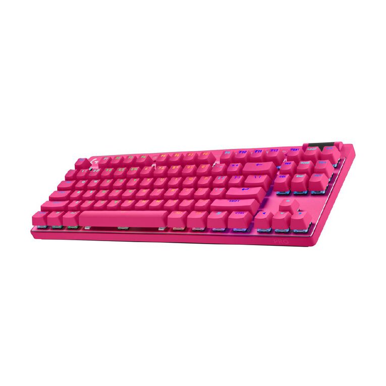 Logitech G PRO X TKL LIGHTSPEED Wireless Gaming Keyboard - Magenta, , hi-res